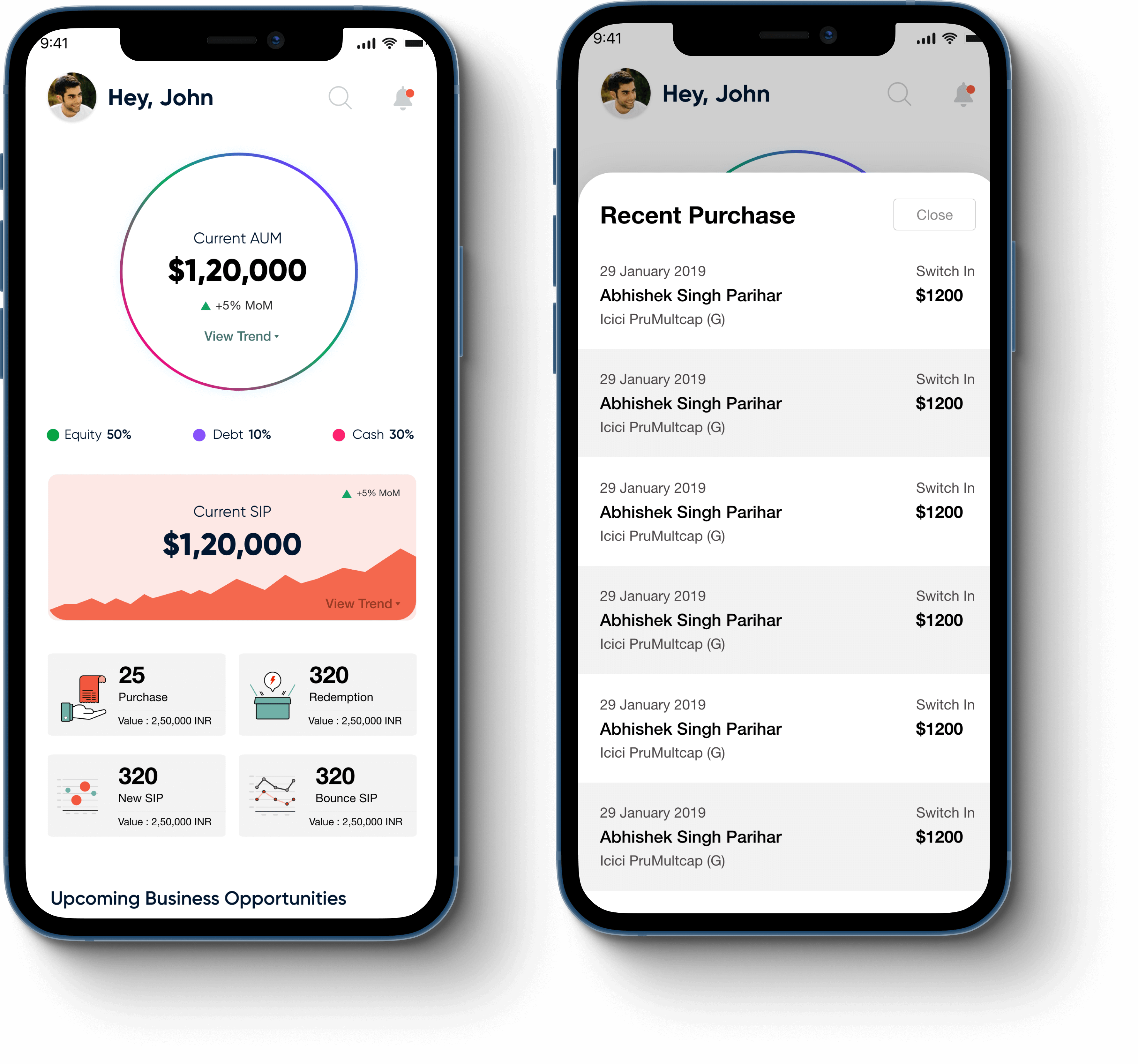 Enterprise Financial Portfolio Management Application